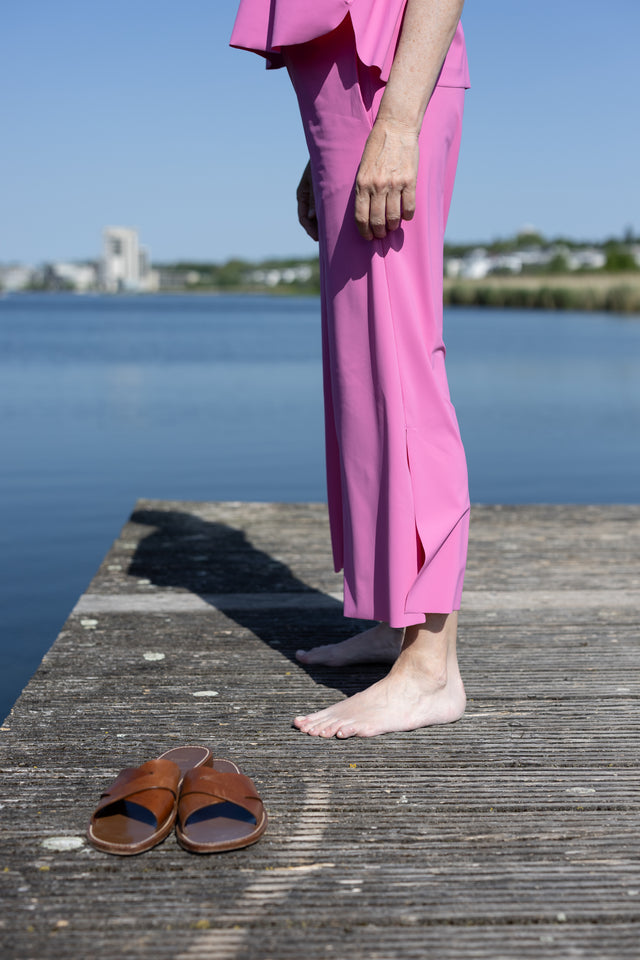 Cropped Wide Pants 25007
